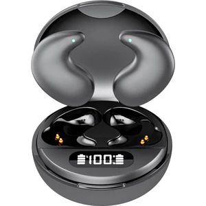 YYK-790 Bluetooth 5.3 Tws Kulakiçi Su Geçirmez Gürültü Önleyici Kulaklık Ultra Ince Uyku Kulaklıkları, Ce ile - Siyah (Yurt Dışından)