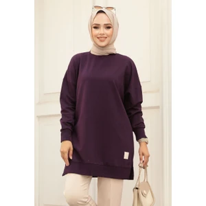 Neva Style Mor Tesettür Tunik 30644MOR