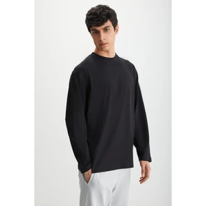 Ezra Erkek Siyah T-Shirt