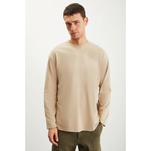 Ezra Erkek Bej T-Shirt