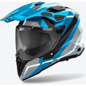 Aıroh Commander 2 Mavıck Cerulean Blue Kask