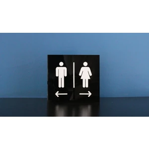Lazer G Wc Yönlendirme Kadın Erkek Yönlendirme