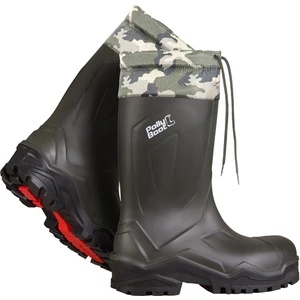 Polly Boot Kmf Boğazlı K.haki / Siyah Çizme No:43