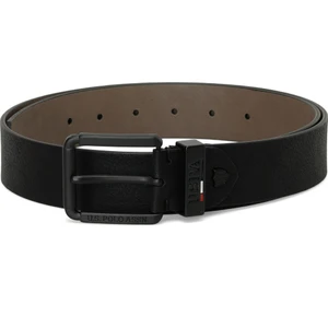 U.S. Polo Assn. Bold Kopru 4pr Siyah Erkek Kemer