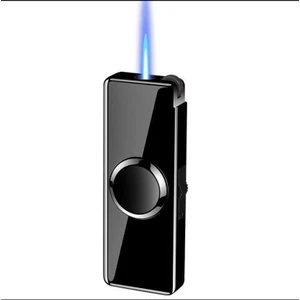 Stres Çarklı Dönen Rüzgar Geçirmez Metal Füme Jet Çakmak