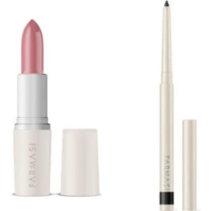Dr. Cv. Tuna Creamy Lipstick 04 Plush Blush 4 gr + Asansörlü Siyah Göz Kalemi
