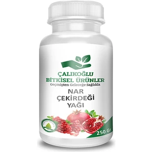 Çalıkoğlu Bitkisel Ürünler Nar Çekirdeği Yağı 250 gr