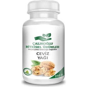 Çalıkoğlu Bitkisel Ürünler Ceviz Yağı 250 gr