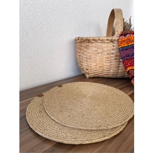 2 Adet Hasır 28  cm  Supla / Amerikan Servis