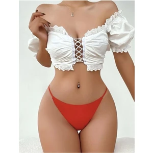 Kırmızı Tanga Külot