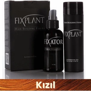 Fıxplant Saç Dolgunlaştırıcı Set Topik 28 Gr. + Sprey | Seyrek Saçlar Için Saç Tozu | Fixplant Saç Fiberi