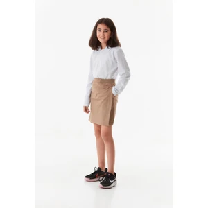 Basic Beli Lastikli Kız Çocuk Şort Etek