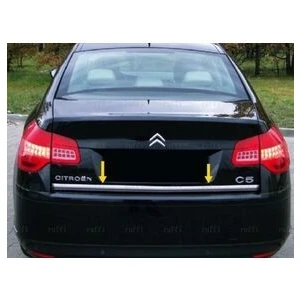 Ebal Oto Citroen C5 Krom Alt Bagaj Çıtası 2008 Üzeri P. Çelik