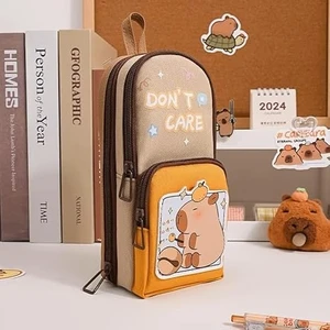 Büyük Capicacity Kapibara Capybara Karikatür Kalem Kutusu Sevimli Kalem Tutucu Kalem Çantası (Yurt Dışından)