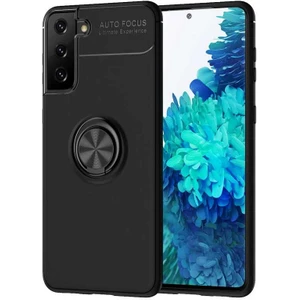 Cepte Aksesuar Samsung Galaxy S21 Plus Kılıf Ravel Silikon Kapak - Siyah