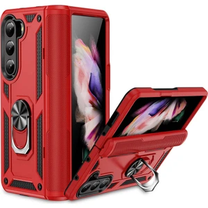 Cepte Aksesuar Galaxy Z Fold 5 Kılıf Zore Vega Kapak-Kırmızı