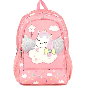 Ümit Çanta Unicorn Işıltılı Kanatlar Kız Çocuk Anaokul Çantası