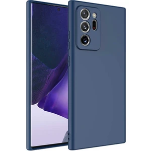 Cepte Aksesuar Galaxy Note 20 Ultra Kılıf Zore Mara Lansman Kapak-Lacivert