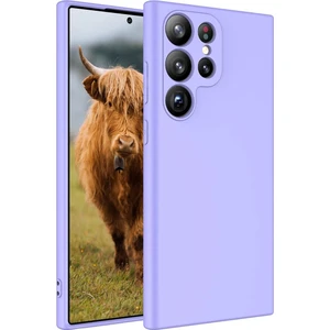 Cepte Aksesuar Galaxy S23 Ultra Kılıf Zore Mara Lansman Kapak-Lila