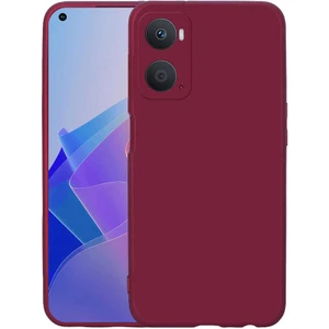 Cepte Aksesuar Oppo A96 4g Kılıf Zore Mara Lansman Kapak-Koyu Mor