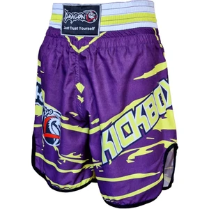 DragonDo KB246 Kick Boks Şortu Kick Boxing Antrenman Şortu Dijital Baskılı Neon Şort