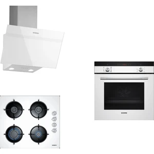 Beyaz 3'lü Ankastre Set  151(HB214FBW1T + EO6C2PB11O + LC63KPJ20T )