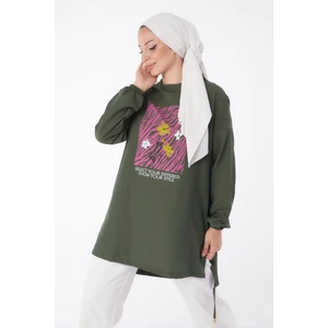Haki Tesettür Tunik 10812