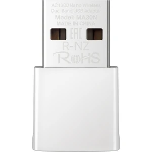 MA30N, AC1300 Mbps, Çift Bant, Mu-Mımo, Tak ve Çalıştır, Nano Wi-Fi 5 USB Adaptör