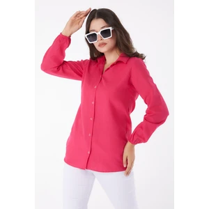 Fuşya Tesettür Tunik 13249