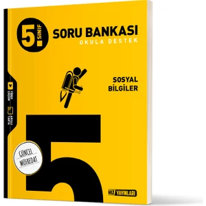 Hız Yayınları 5. Sınıf Sosyal Bilgiler Soru Bankası