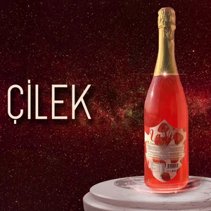 La Via Alkolsüz Şampanya Çilek Aromalı Simli