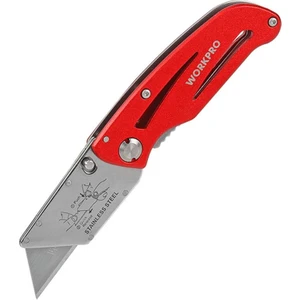 WP211003 Paslanmaz Çelik / Alüminyum Gövde Katlanır Rötuş Maket Bıçağı