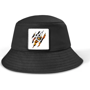 Bucket Kaplan - 1 Kod Logolu Unisex Siyah Şapka (Cap)