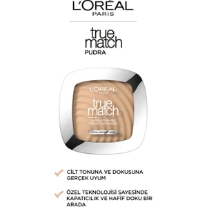 L'Oréal Paris True Match Pudra W5 Golden Sand
