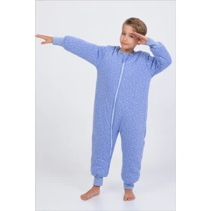 Erkek Çocuk Kalın Elyaf Dolgulu Premium Kalite 2.5 Tog Desenli Uyku Tulumu