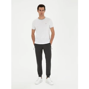 Erkek Gri Slim Fit Lastik Paçalı Eşofman Altı 50284620-VR006