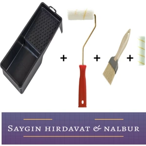 Eco Shop Dekor Parmak Rulo Boyacı Seti