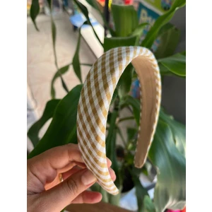 EyER Shoping Süngerli Damalı Kadın Taç