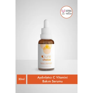 Pure Choice C Vitamini Serumu 30 Ml (Liposomal Vitamin C%10 + Niacinamide %10)