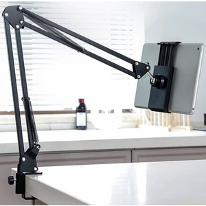 The Wlue Hareketli Metal Masa Tablet-Telefon Tutucu Youtuber-Twitch Yayıncı Standı