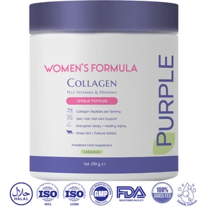 Women’s Formula – 13 Vitamin & 8 Mineral İçeren Toz Kolajen, 450g | Doğal ve Güçlü Destek