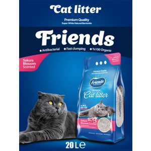 Sakura Çiçek Kokulu Topaklaşan 20 Litre Kedi Kumu