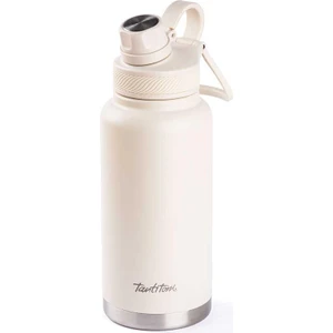 Beyaz 2 Kapaklı Çift Katmanlı Termos 945 ml