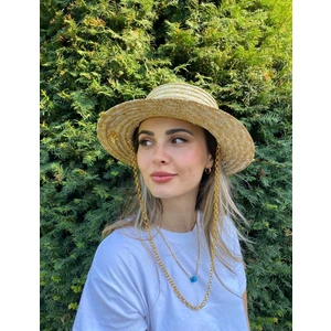Zincirli Hasır Şapka