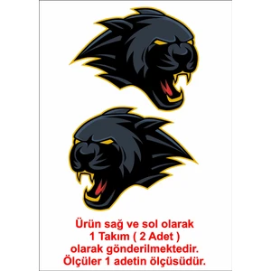 Sticker Usta Puma Araba Oto Motosiklet Karavan Sticker 00424