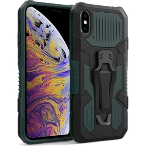 Apple iPhone x / Xs Uyumlu Zırh Tank Kılıf Yüksek Koruma