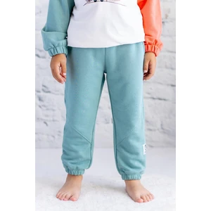 Erkek Çocuk Etiketli Eşofman Altı - Mint