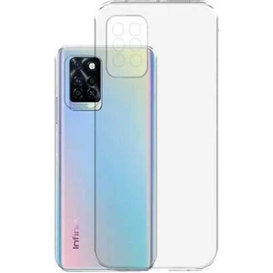 Infinix Note 10 Pro Kılıf Kamera Korumalı Süper Silikon