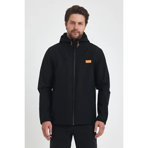 Erkek Kapşunlu Fermuarlı Softshell Mont  6044-1