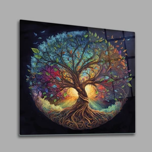 Cam Tablo | Secret Tree | 60CM x 60CM